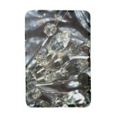 Rhistone Art Deco  Elegant Grijs Zwart Badmat (Voorkant Verticaal)