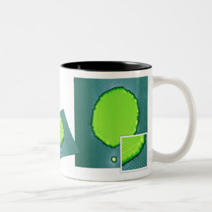 RHK-technologie - Afbeelding april 2008 van de maa Tweekleurige Koffiemok