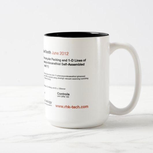RHK-technologie - Mok IOM-koffie van juni 2012 (Rechts)