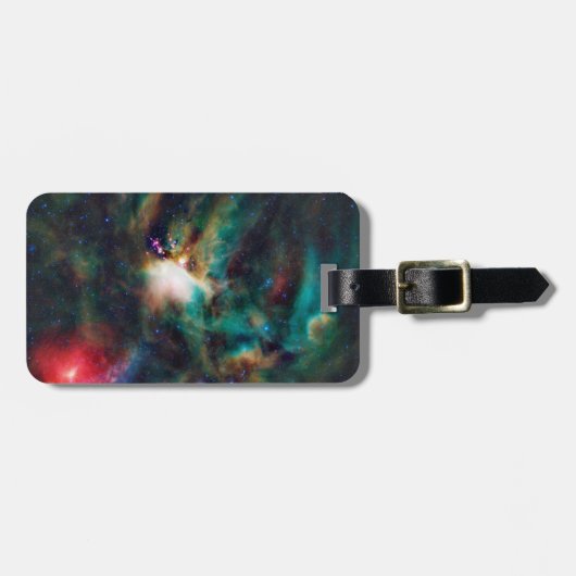 Rho Ophiuchi Cloud Complex Dark Nebula Bagagelabel (Voorkant horizontaal)