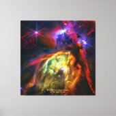 Rho Ophiuchi Cloud Complex - James Webb NIRCam Canvas Afdruk (Voorkant)