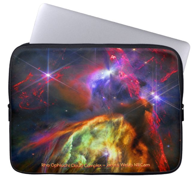 Rho Ophiuchi Cloud Complex - James Webb NIRCam Laptop Sleeve (Voorkant)