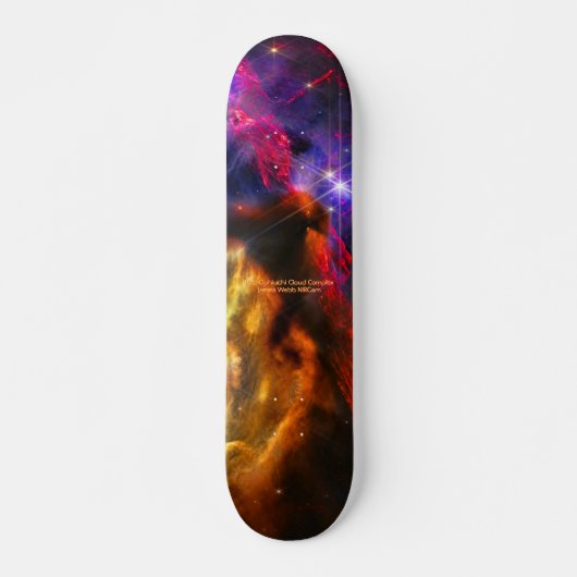 Rho Ophiuchi Cloud Complex - James Webb NIRCam Persoonlijk Skateboard (Voorkant)