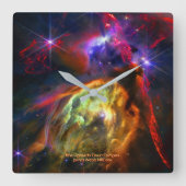 Rho Ophiuchi Cloud Complex - James Webb NIRCam Vierkante Klok (Voorkant)