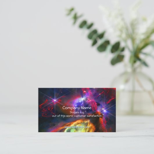 Rho Ophiuchi Cloud Complex - James Webb NIRCam Visitekaartje (Staand voorkant)