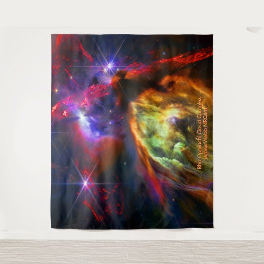 Rho Ophiuchi Cloud Complex - James Webb NIRCam Wandkleed (Voorkant)