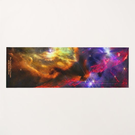 Rho Ophiuchi Cloud Complex - James Webb NIRCam Yogamat (Voorkant (horizontaal))