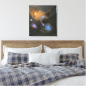 Rho Ophiuchi cloudcomplex Canvas afdrukken (Insitu (Slaapkamer))