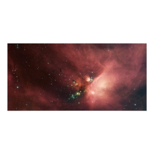 Rho Ophiuchi nebula 2 Foto Afdruk (Voorkant)