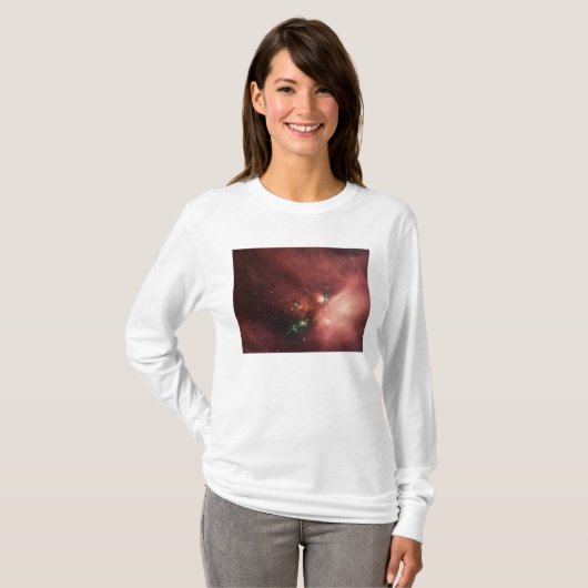 Rho Ophiuchi nebula 2 T-shirt (Voorkant volledig)