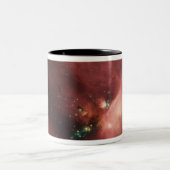 Rho Ophiuchi nebula 2 Tweekleurige Koffiemok (Center)