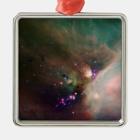 Rho Ophiuchi nebula Metalen Ornament (Voorkant)