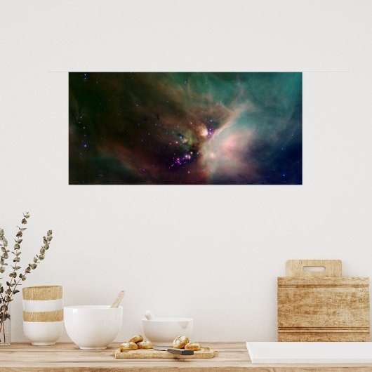 Rho Ophiuchi nebula Poster (Keuken)