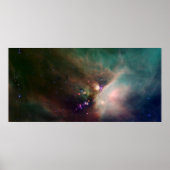 Rho Ophiuchi nebula Poster (Voorkant)
