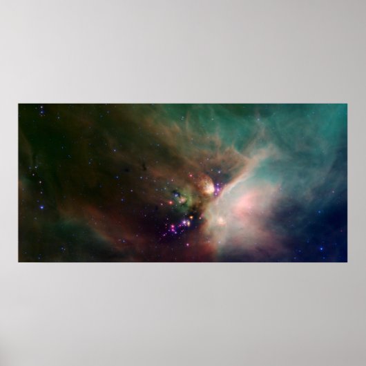 Rho Ophiuchi nebula Poster (Voorkant)