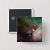 Rho Ophiuchi nebula Vierkante Button 5,1 Cm (Voorkant /achterkant)