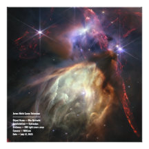 Rho Ophiuchi (NIRCam Afbeelding) JWST Afbeelding &