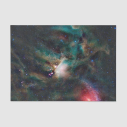 Rho Ophiuchi wolkencomplex Galaxy Space Tissuepapier (Voorkant)