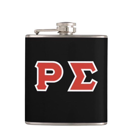 Rho Sigma Flask Heupfles (Voorkant)