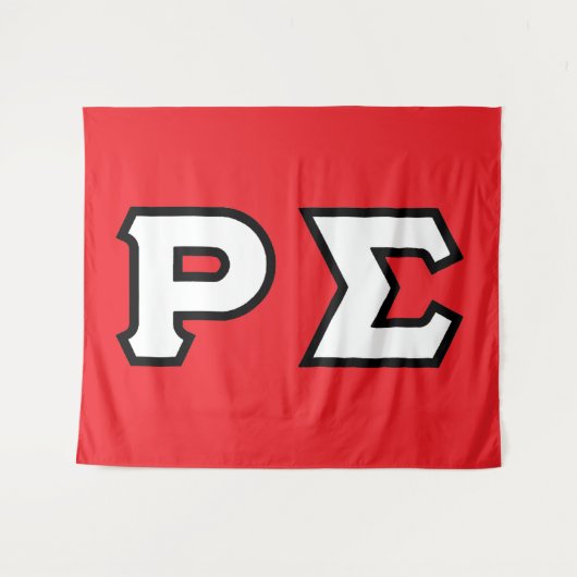 Rho Sigma Tapestry Wandkleed (Voorkant (horizontaal))