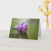 Rhoddie16waterverf 1-15 kaart (Gele Bloem)