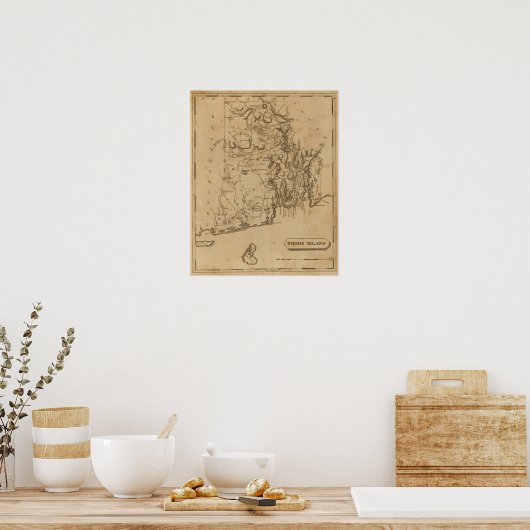 Rhode Island 4 Poster (Keuken)