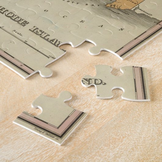 Rhode Island 6 Legpuzzel (Zijkant)