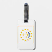 Rhode Island Bagagelabel (Achterkant verticaal)