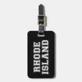 Rhode Island Bagagelabel (Voorkant verticaal)