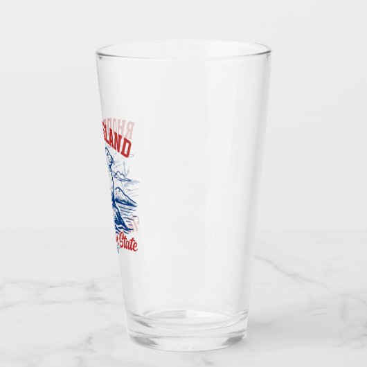 Rhode Island Beach Vibes Gift Idea Glas (Links)