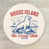 Rhode Island Beach Vibes Gift Idea Magneet