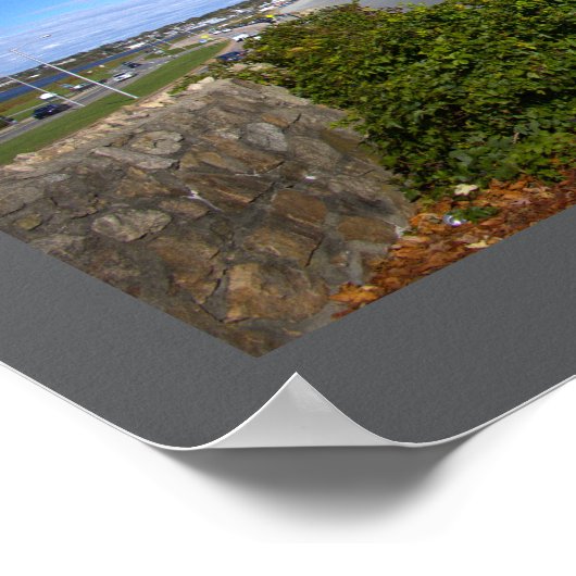 Rhode Island Beach Waterscape Poster (Hoek)