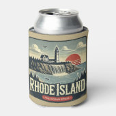 Rhode Island Blikjeskoeler (Blikje Voorkant)