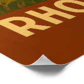 Rhode Island Block Island V02 Poster (Hoek)