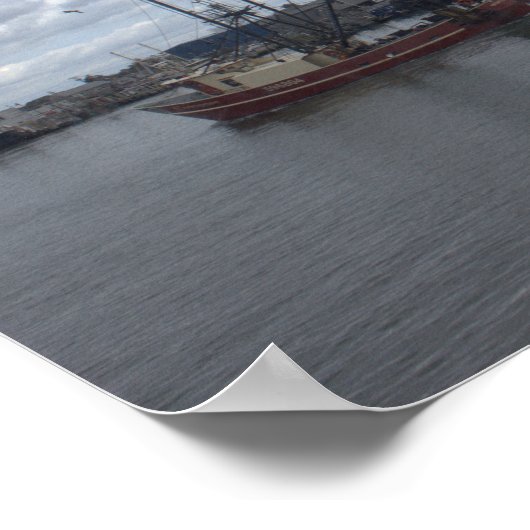 Rhode Island Boat Waterscape Poster (Hoek)