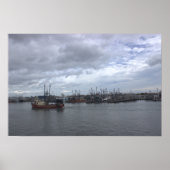 Rhode Island Boot Waterschap Poster (Voorkant)