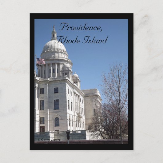 Rhode Island Briefkaart (Voorkant)