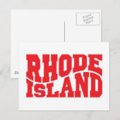 Rhode Island Briefkaart (Voorkant / Achterkant)