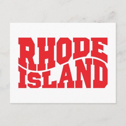 Rhode Island Briefkaart (Voorkant)