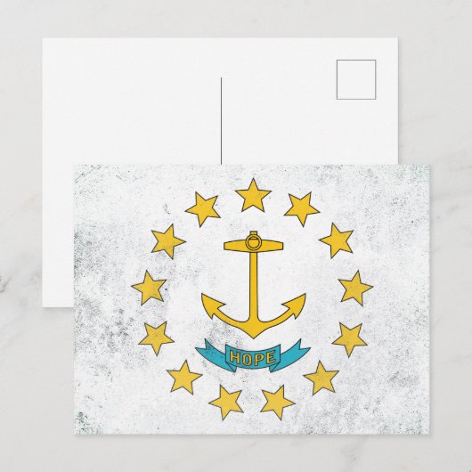 Rhode Island Briefkaart (Voorkant / Achterkant)