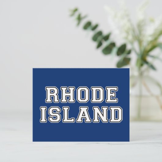 Rhode Island Briefkaart (Staand voorkant)