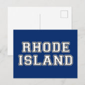 Rhode Island Briefkaart (Voorkant / Achterkant)