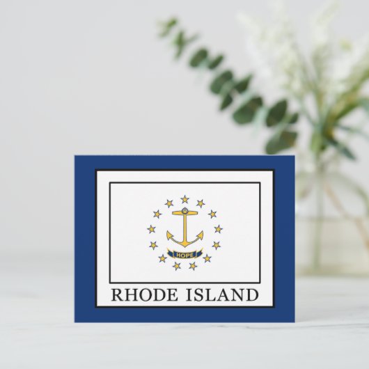 Rhode Island Briefkaart (Staand voorkant)