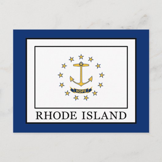 Rhode Island Briefkaart (Voorkant)