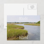 Rhode Island Briefkaart (Voorkant / Achterkant)