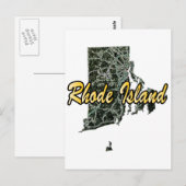 Rhode Island Briefkaart (Voorkant / Achterkant)