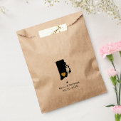 Rhode Island bruiloft gunst trakteren zakken, gesc Bedankzakje (Gezegeld)