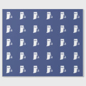 Rhode Island Cadeaupapier (Vlak)
