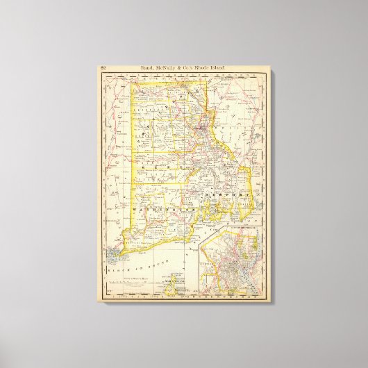Rhode Island Canvas Afdruk (Voorkant)