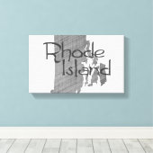 Rhode Island Canvas Afdruk (Insitu (Houten vloer))